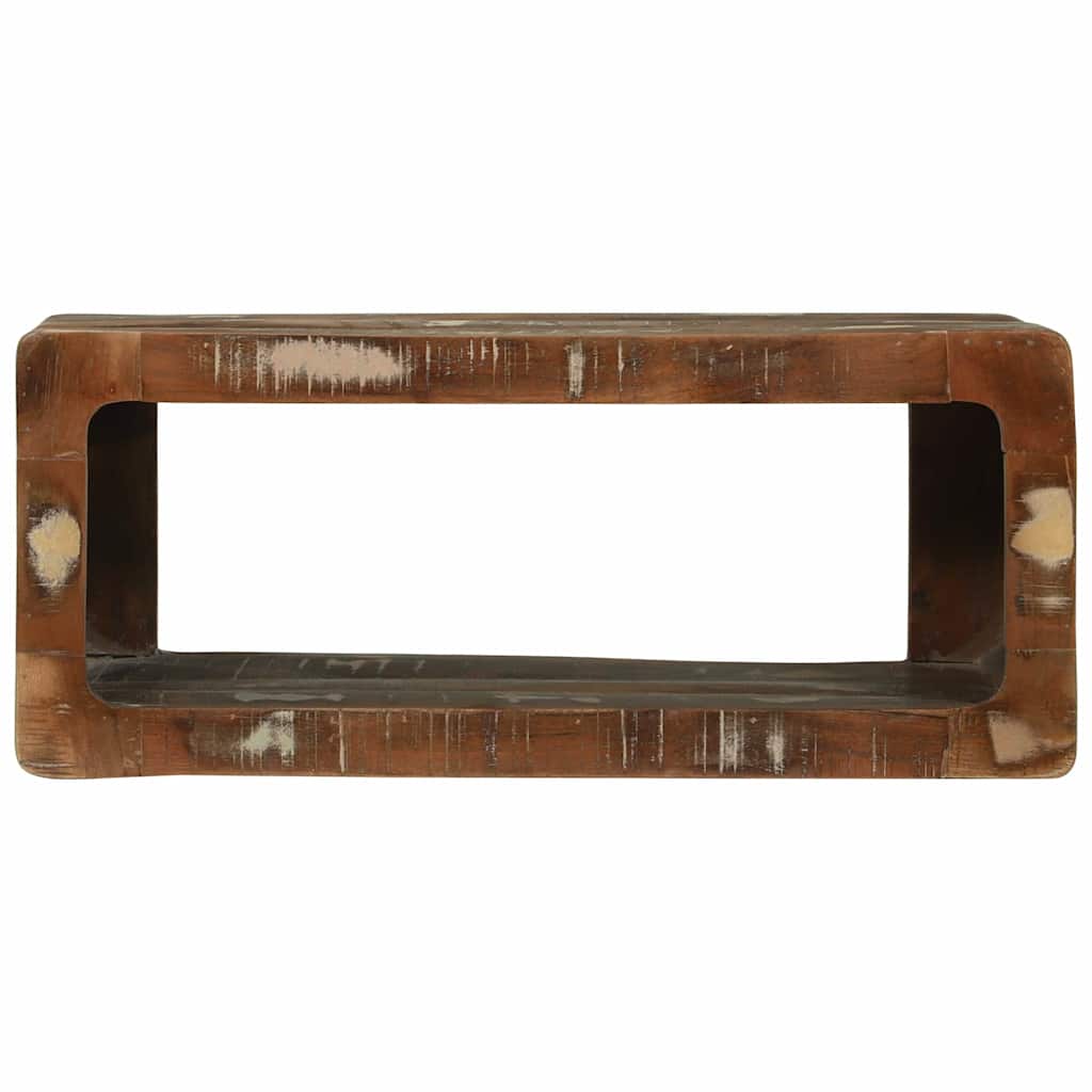 TV Cabinet Multicolour 60 x 30 x 25 cm Solid Reclaim wood