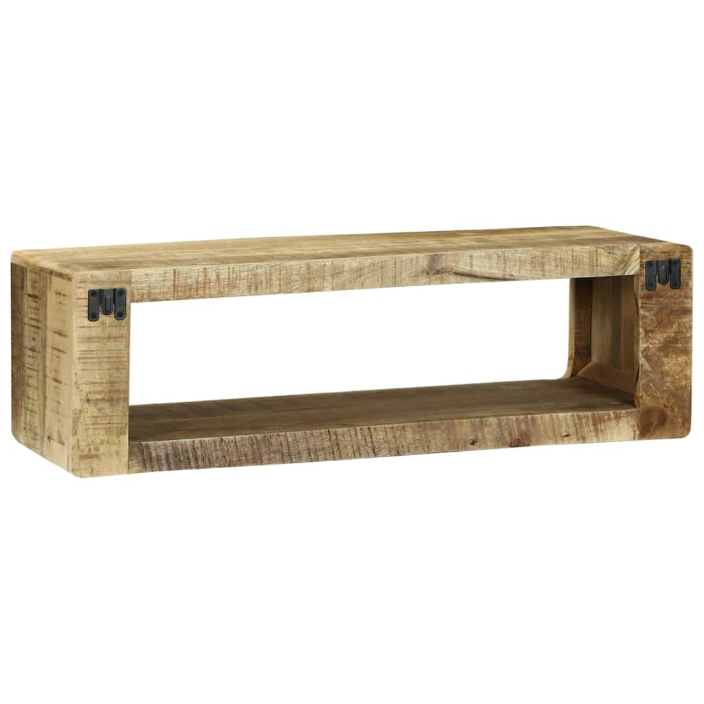TV Cabinet with Shelf Brown 80 x 30 x 25 cm Solid Mango wood