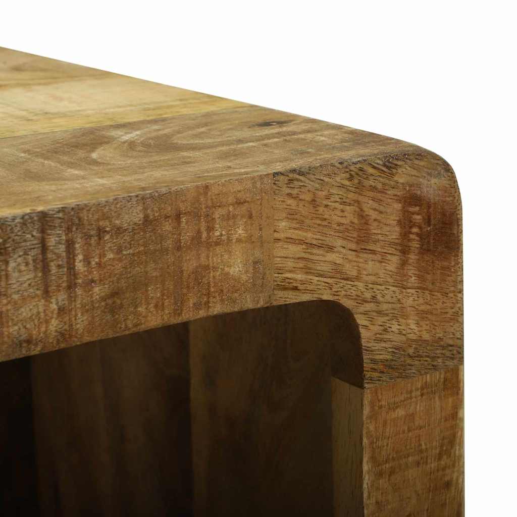 TV Cabinet with Shelf Brown 36 x 30 x 54 cm Solid Mango wood