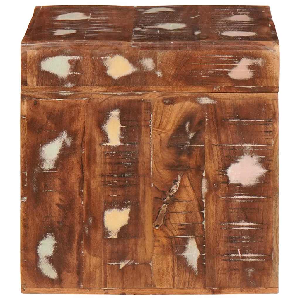 Nesting Table 3 pcs Brown Solid Reclaim Wood