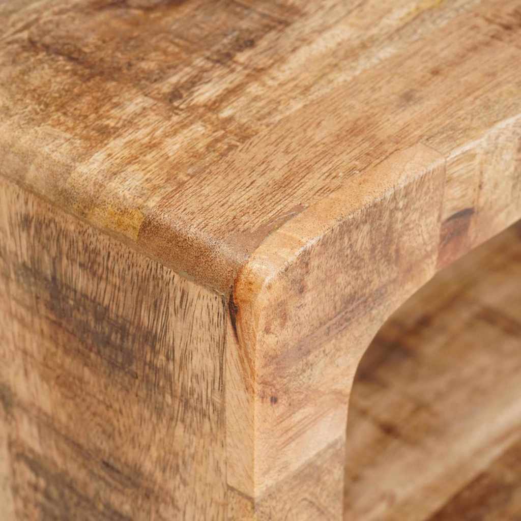 Bedside Table 2 pcs Brown 45 x 30 x 24 cm Solid Mango Wood
