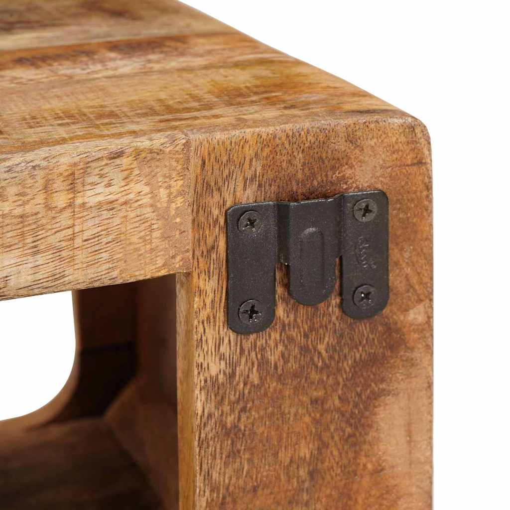 Bedside Table 2 pcs Brown 45 x 30 x 24 cm Solid Mango Wood
