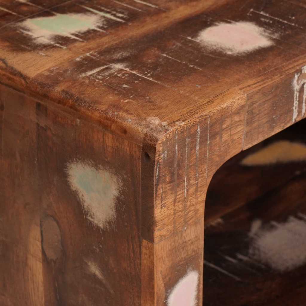 Bedside Table 2 pcs Brown 45 x 30 x 24 cm Solid Reclaim Wood