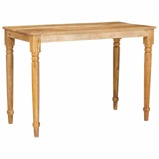 Coffee Table Brown 110 x 55 x 77 cm Solid Mango Wood