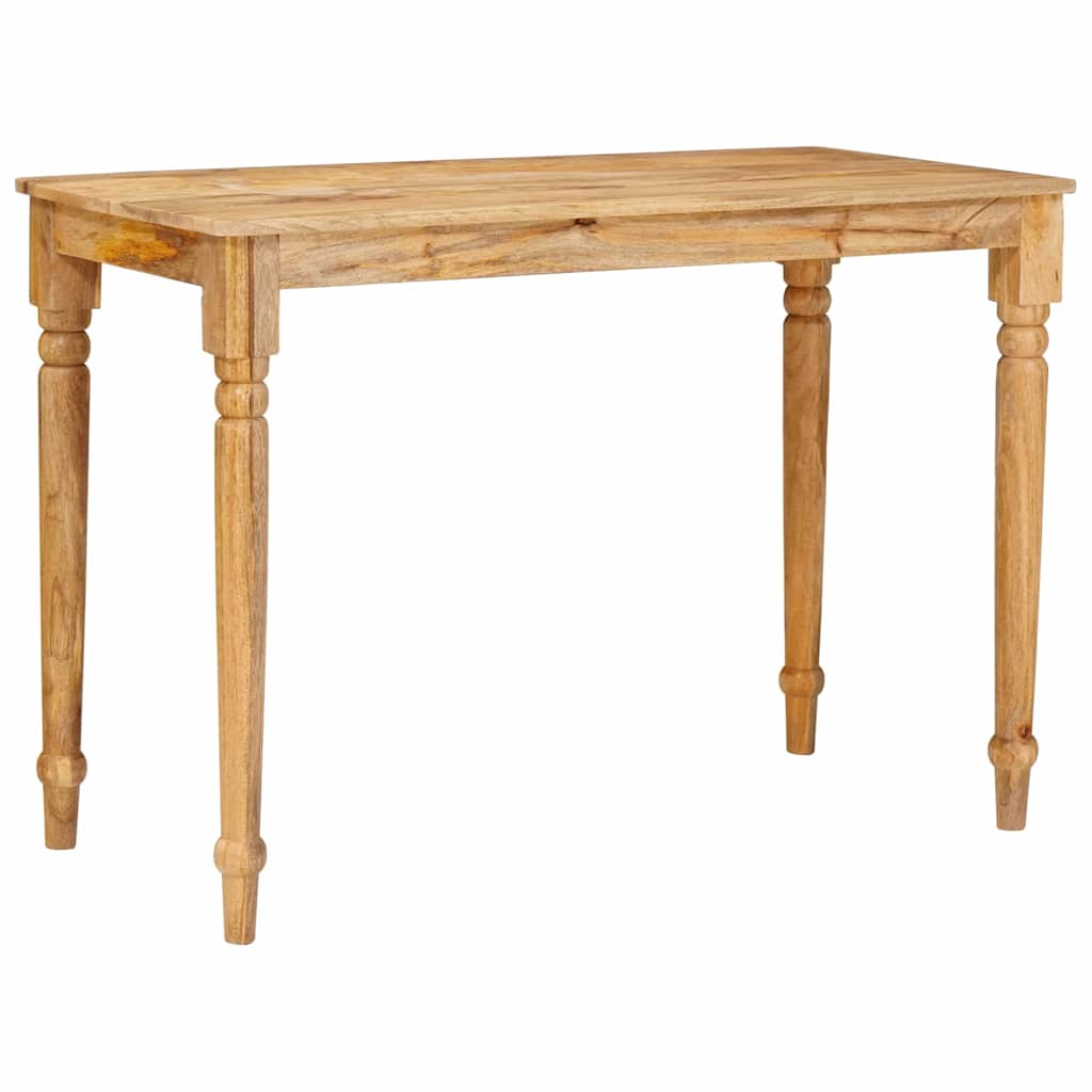 Coffee Table Brown 110 x 55 x 77 cm Solid Mango Wood