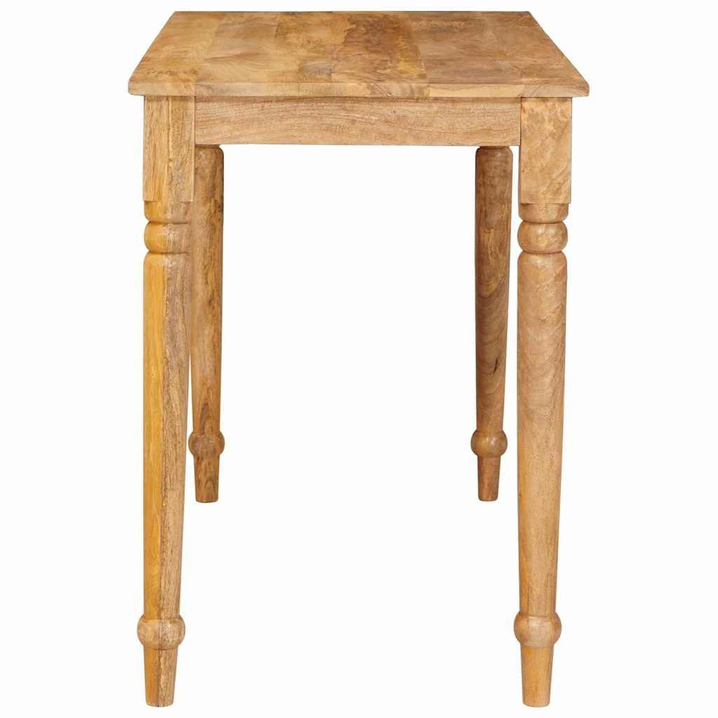 Coffee Table Brown 110 x 55 x 77 cm Solid Mango Wood