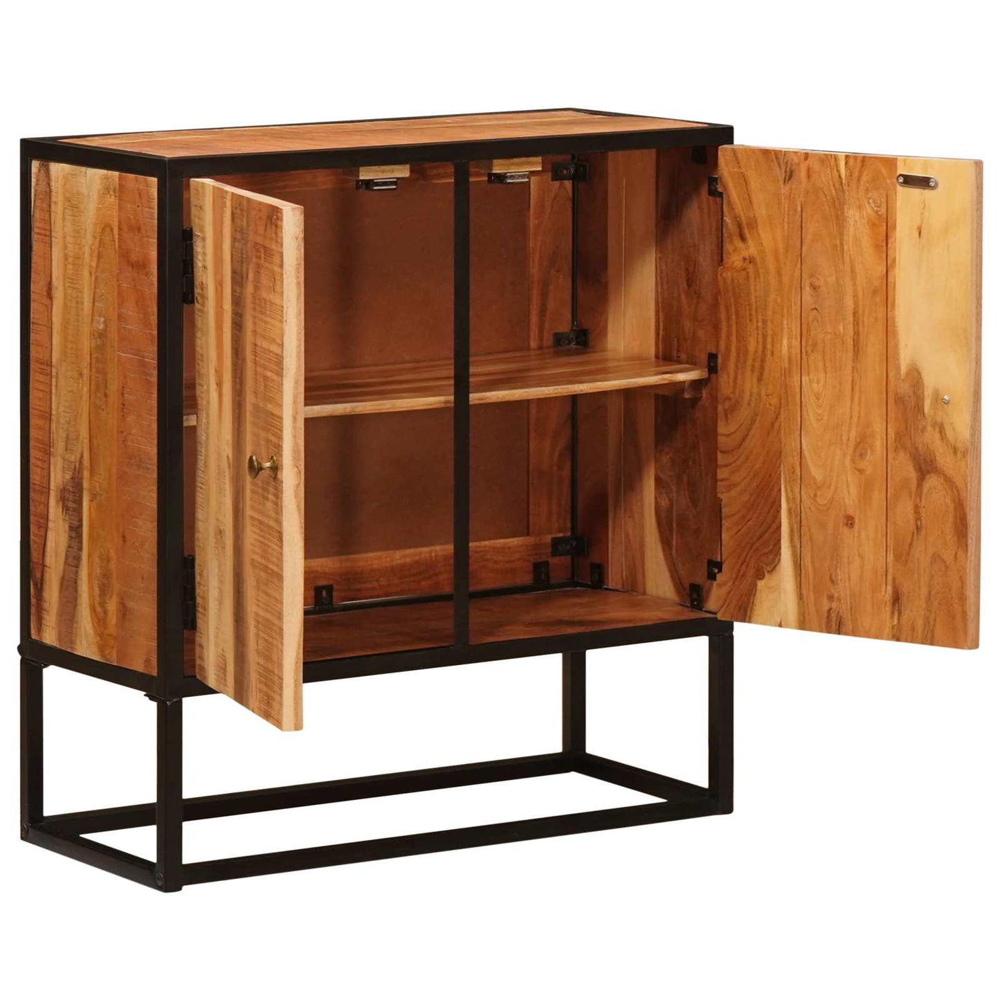 Sideboard Beta Natural 70 x 30 x 75 cm Solid Acacia Wood