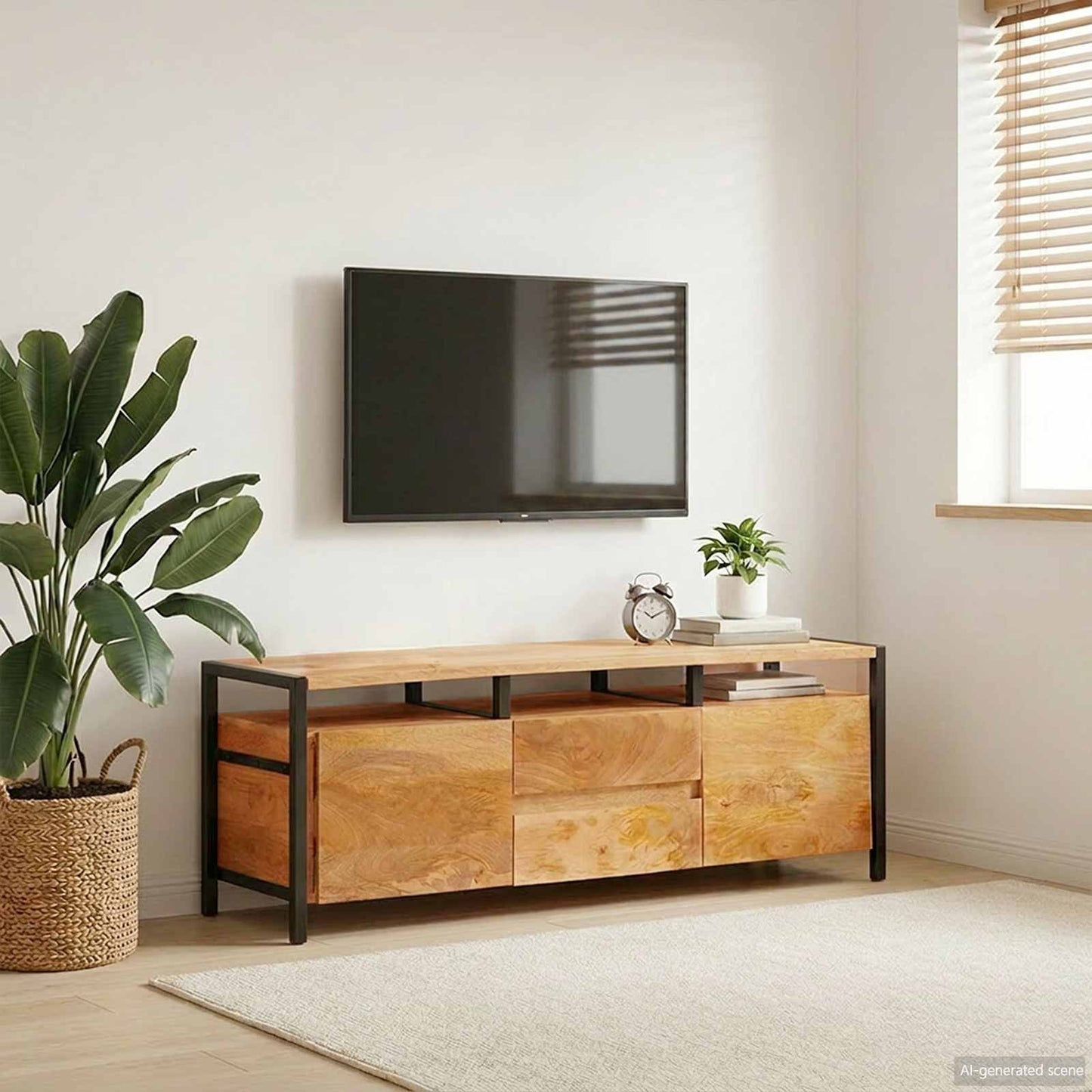 Storage Cabinets Brown 110 x 30 x 40 cm Solid Mango Wood