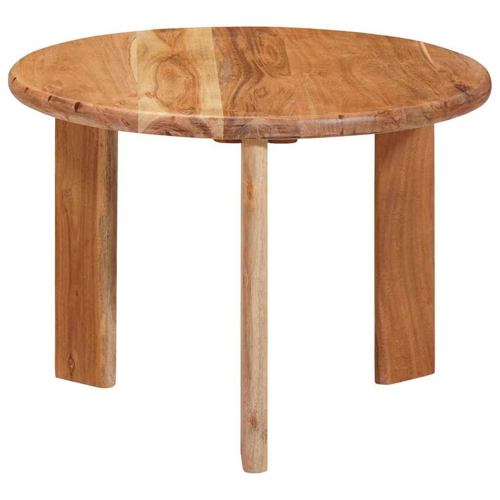 Nesting Coffee Tables 3 pcs Brown Solid Acacia Wood