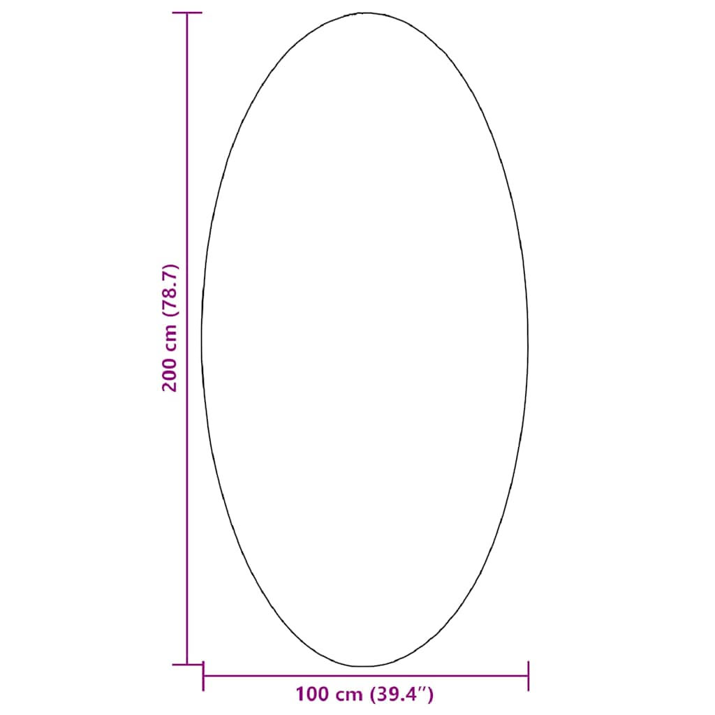 Area Rugs Oval HUARTE Cream 100 x 200 cm 100% Polyester