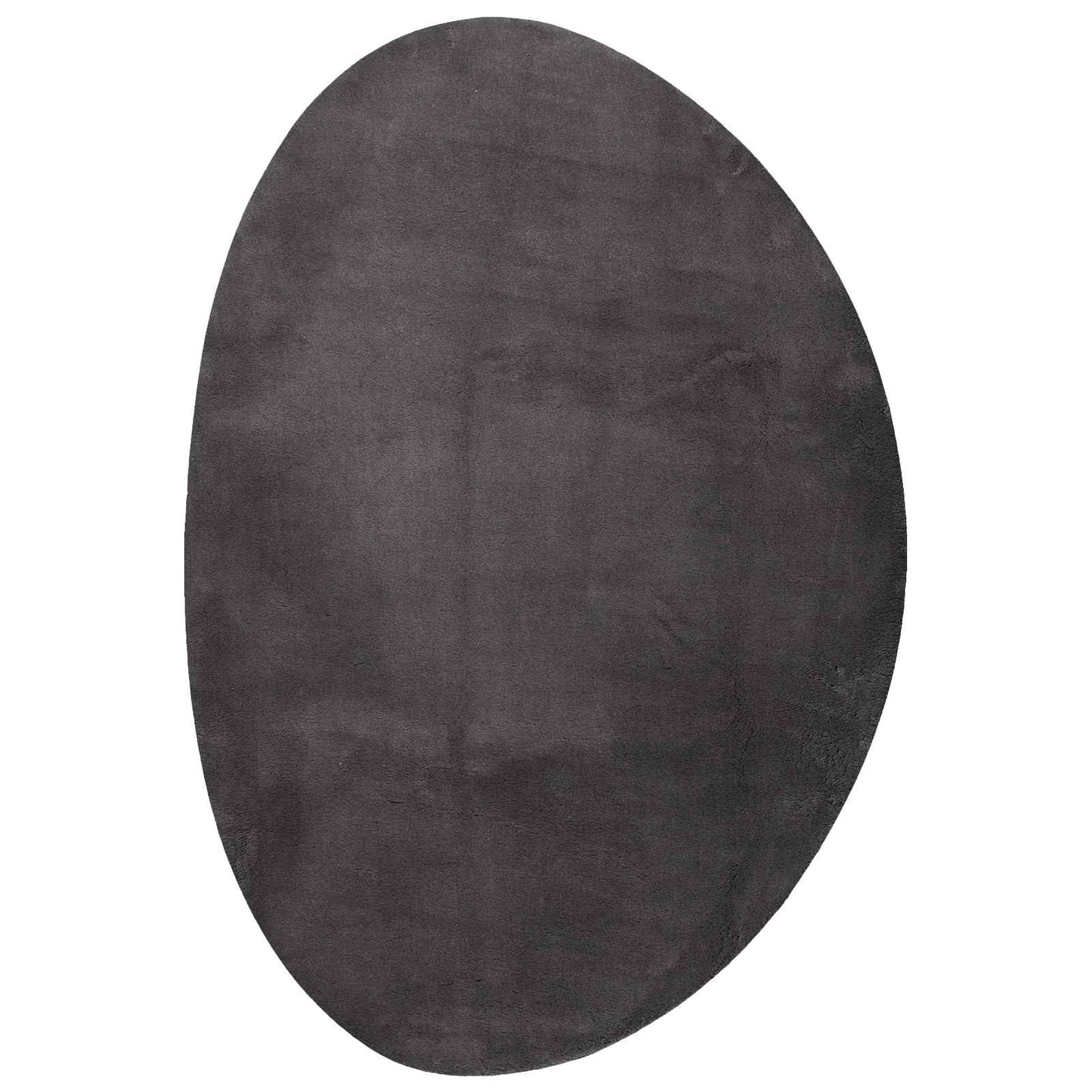 Area Rugs HUARTE Anthracite 160 x 230 cm Polyester