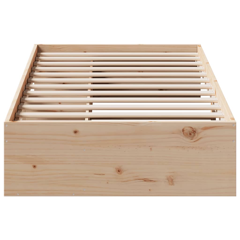Day Bed without Mattress 80x200 cm Solid Wood Pine
