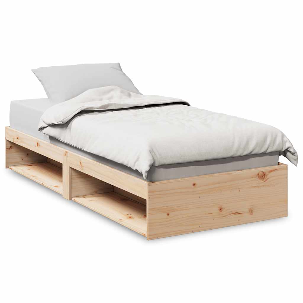 Day Bed without Mattress 90x190 cm Solid Wood Pine