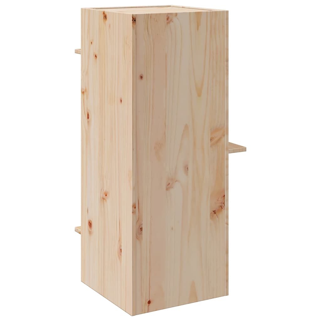 vidaXL Cat House 43x43x90 cm Solid Wood Pine