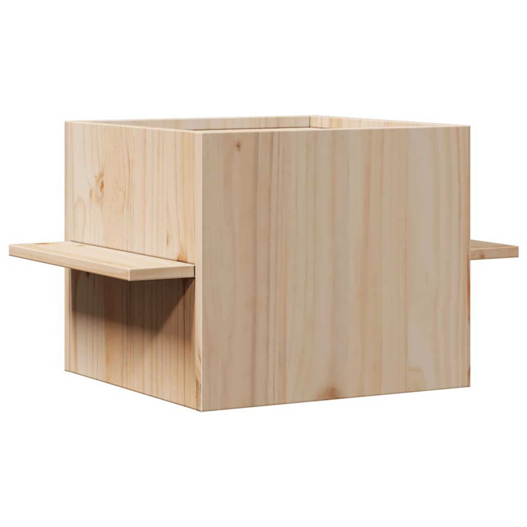 vidaXL Cat House 51x35x30 cm Solid Wood Pine