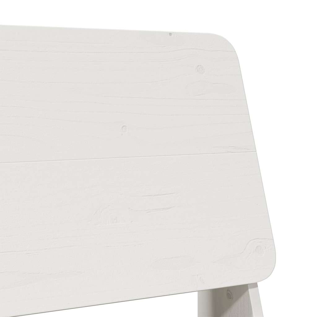 vidaXL Garden Chair White 60x64x70.5 cm Solid Wood Pine