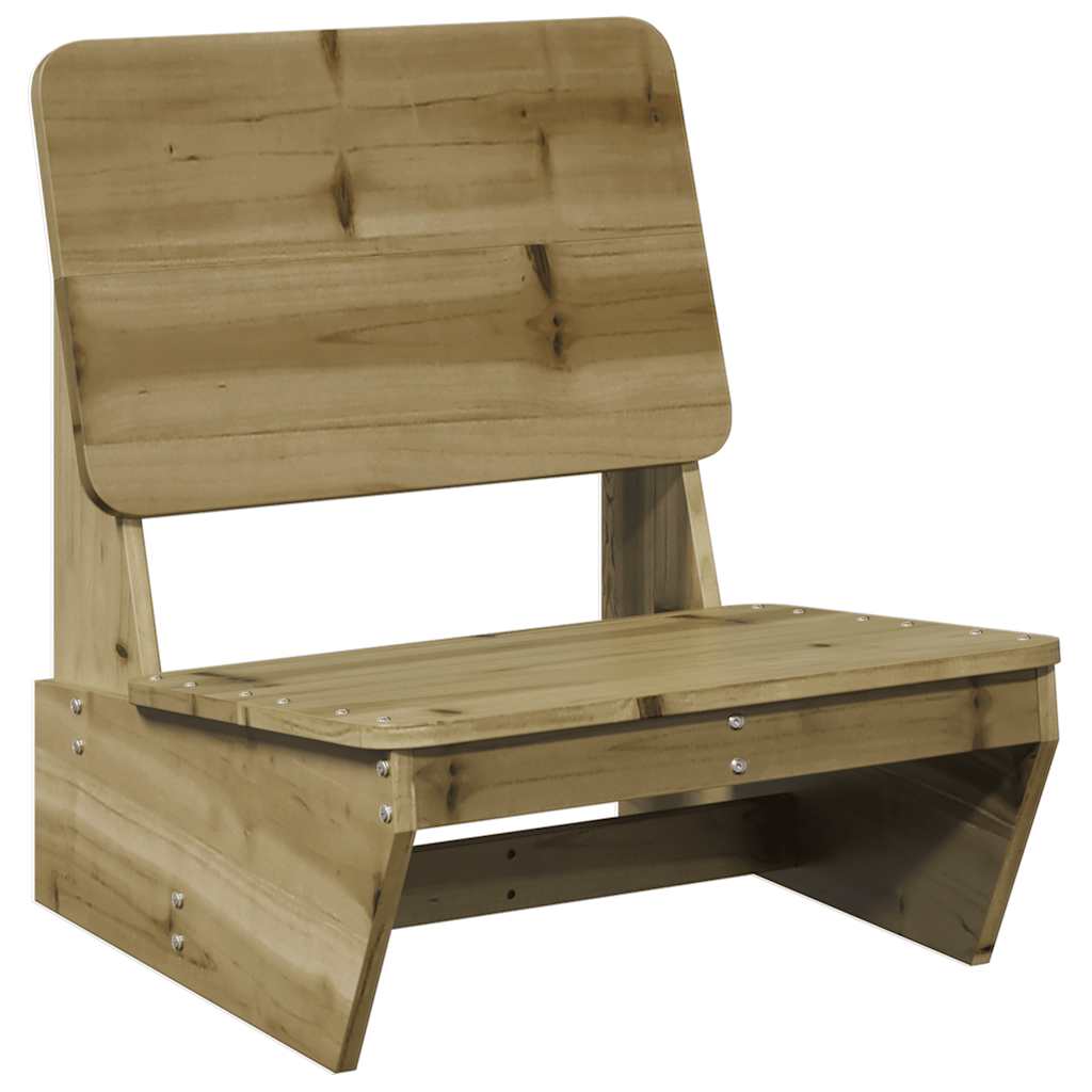 vidaXL Garden Chair 60x64x70.5 cm Impregnated Wood Pine