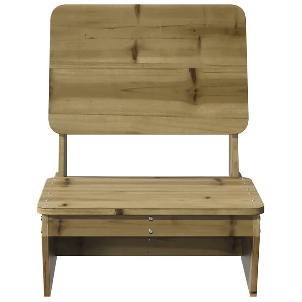 vidaXL Garden Chair 60x64x70.5 cm Impregnated Wood Pine