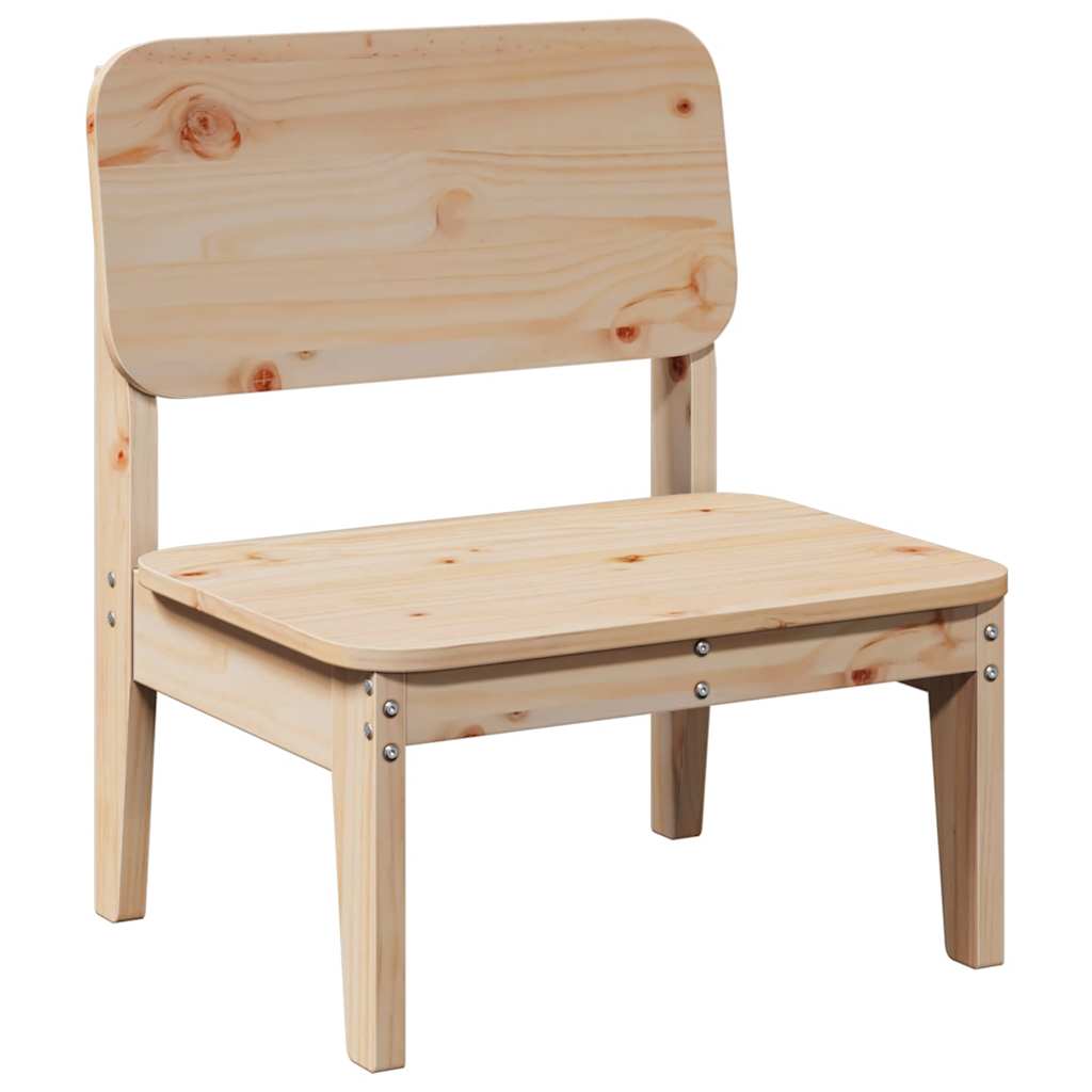 vidaXL Garden Chair 60x52.5x72 cm Solid Wood Pine