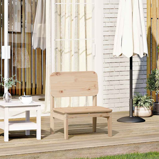 vidaXL Garden Chair 60x52.5x72 cm Solid Wood Pine