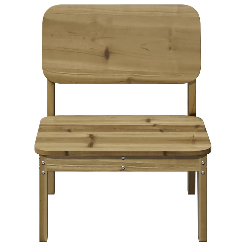 vidaXL Garden Chair 60x52.5x72 cm Impregnated Wood Pine