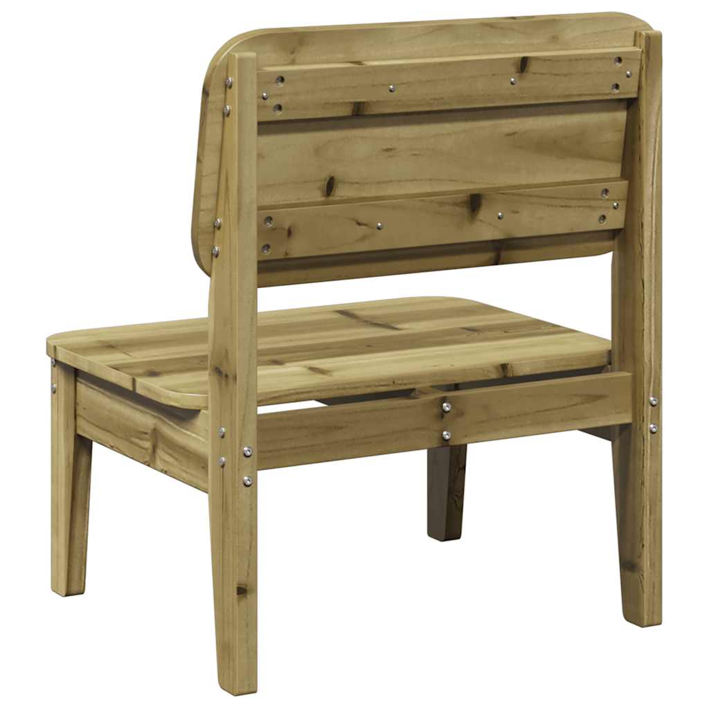 vidaXL Garden Chair 60x52.5x72 cm Impregnated Wood Pine