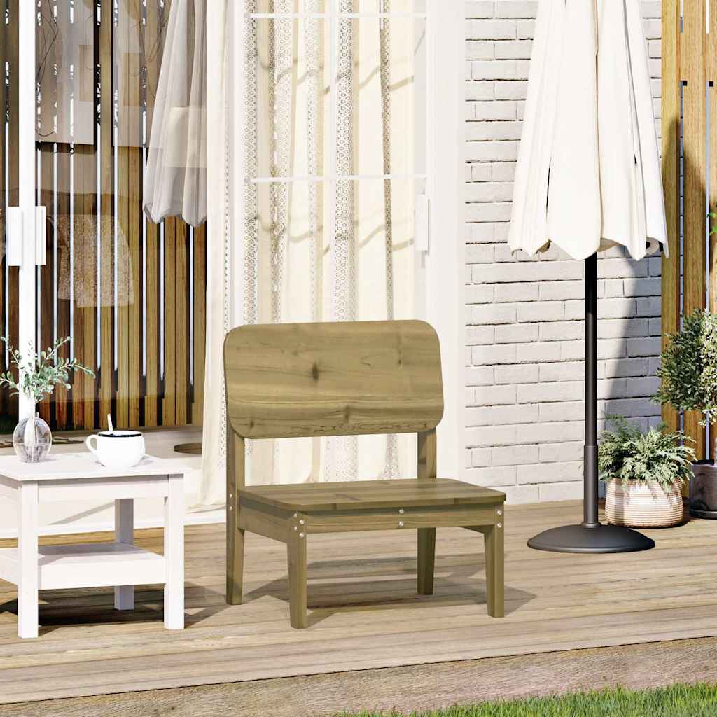 vidaXL Garden Chair 60x52.5x72 cm Impregnated Wood Pine