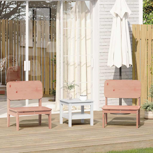 vidaXL Garden Chairs 2 pcs 60x52.5x72 cm Solid Wood Douglas