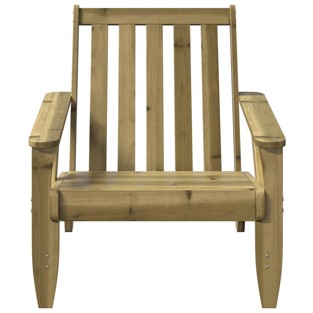 vidaXL Garden Adirondack Chair 75x77x77 cm Impregnated Wood Pine