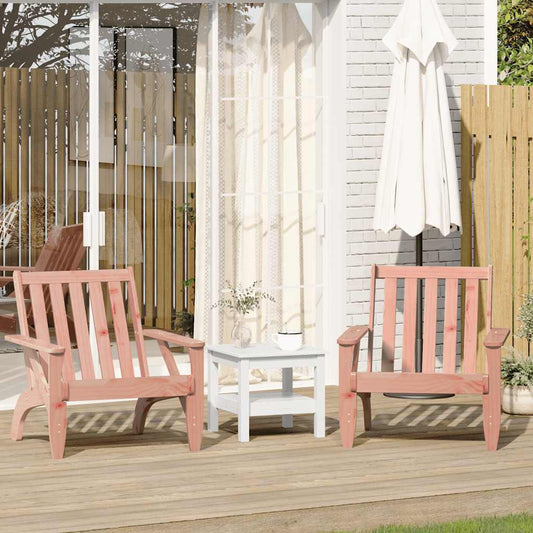 vidaXL Garden Adirondack Chairs 2 pcs 75x77x77 cm Solid Wood Douglas