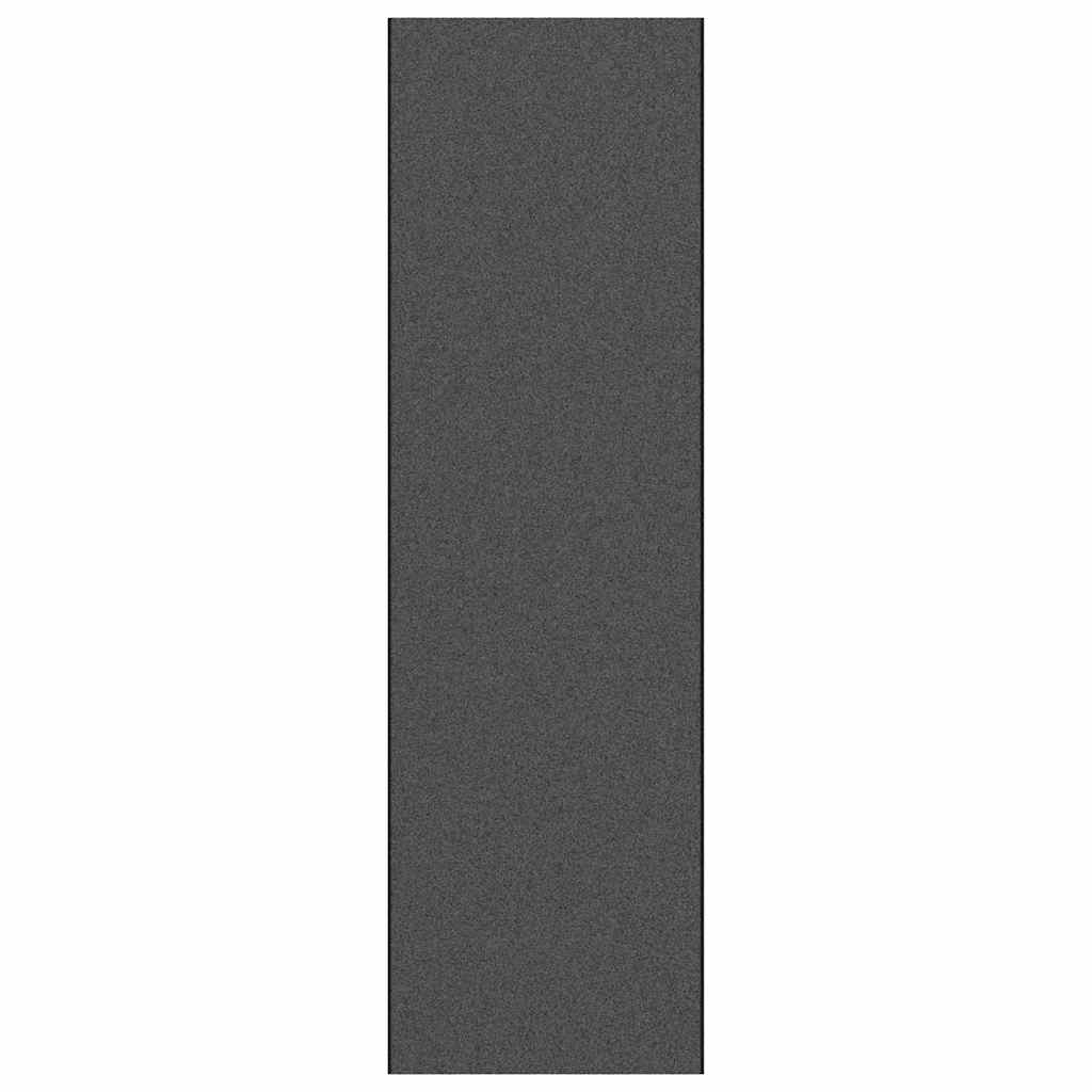 Doormat Anthracite and Black 120 x 400 cm 100% Polyamide