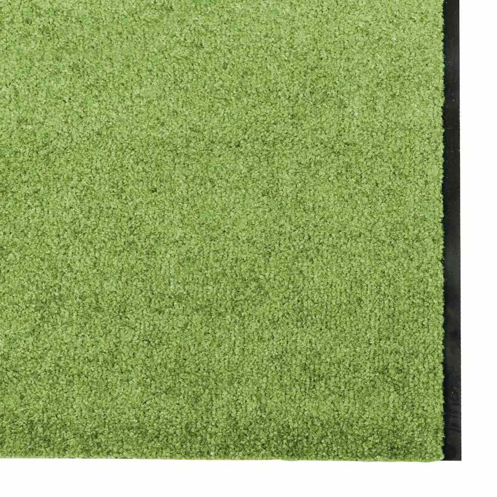 Doormat Green and Black 120 x 400 cm 100% Polyamide