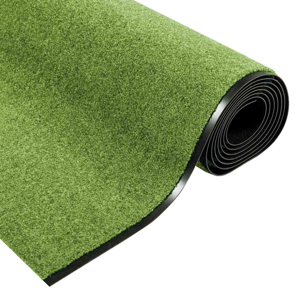 Doormat Green and Black 120 x 400 cm 100% Polyamide