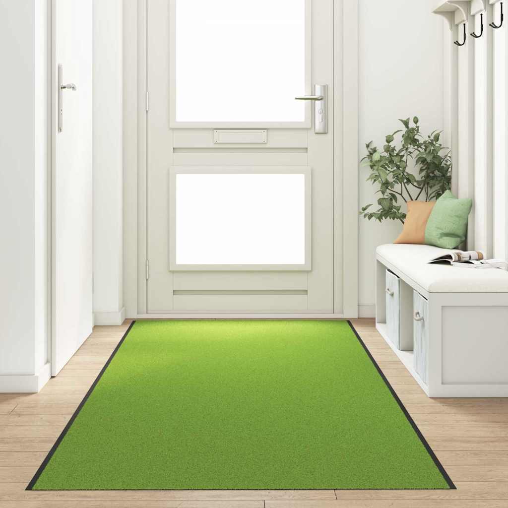 Doormat Green and Black 120 x 400 cm 100% Polyamide