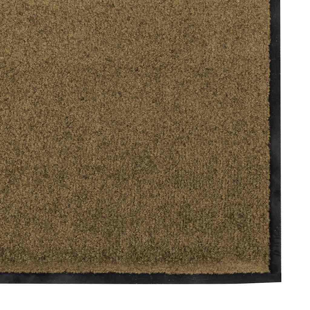 Doormat Other Brown and Black 120 x 300 cm Polyamide and PVC