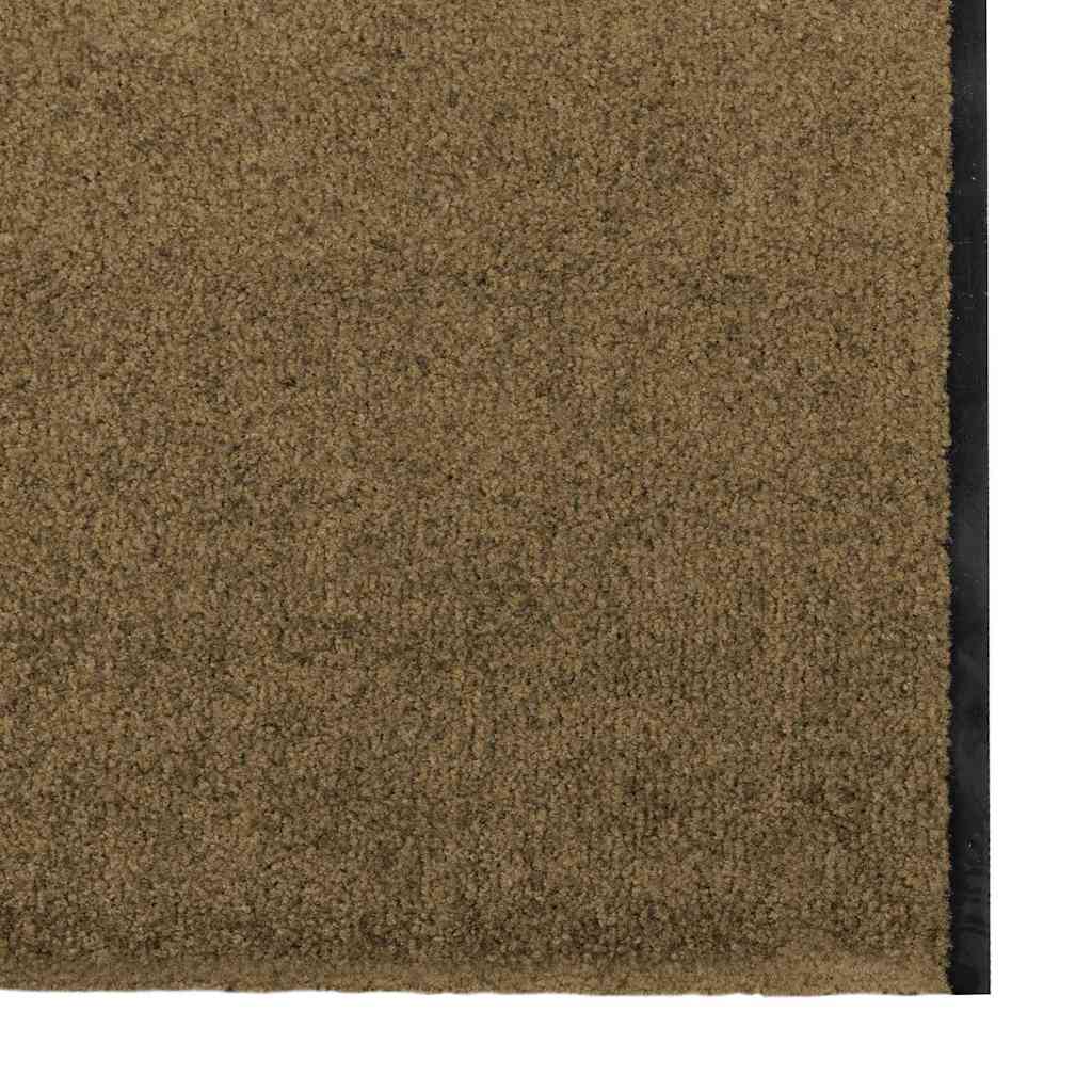 Doormat Brown and Black 120 x 400 cm 100% Polyamide