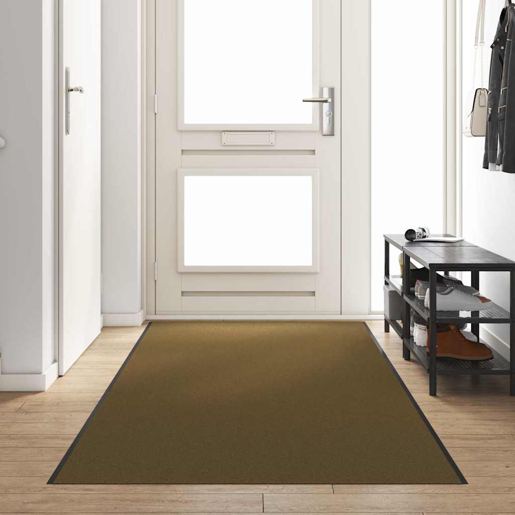 Doormat Brown and Black 120 x 400 cm 100% Polyamide