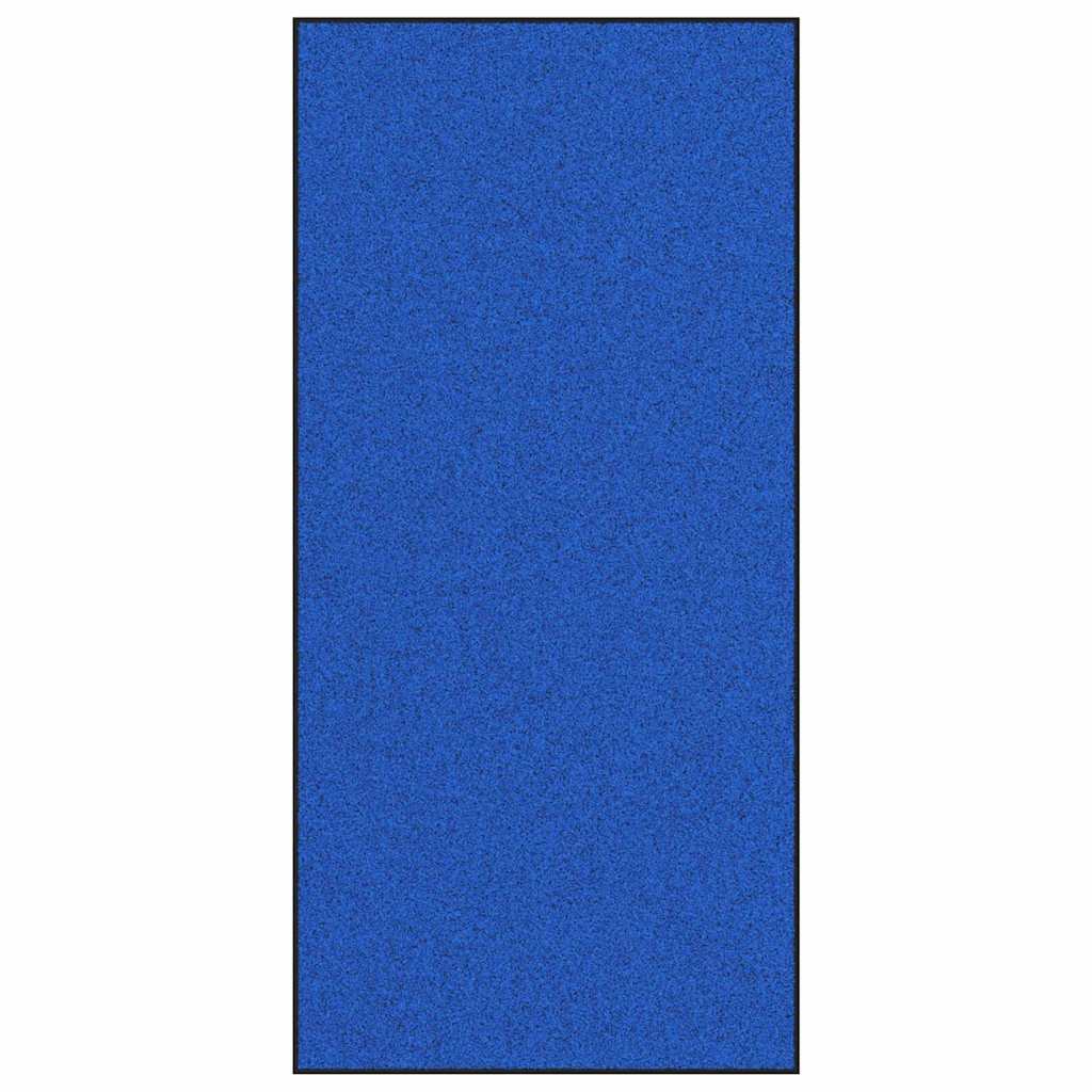 Doormat Blue and Black 120 x 250 cm 100% Polyamide