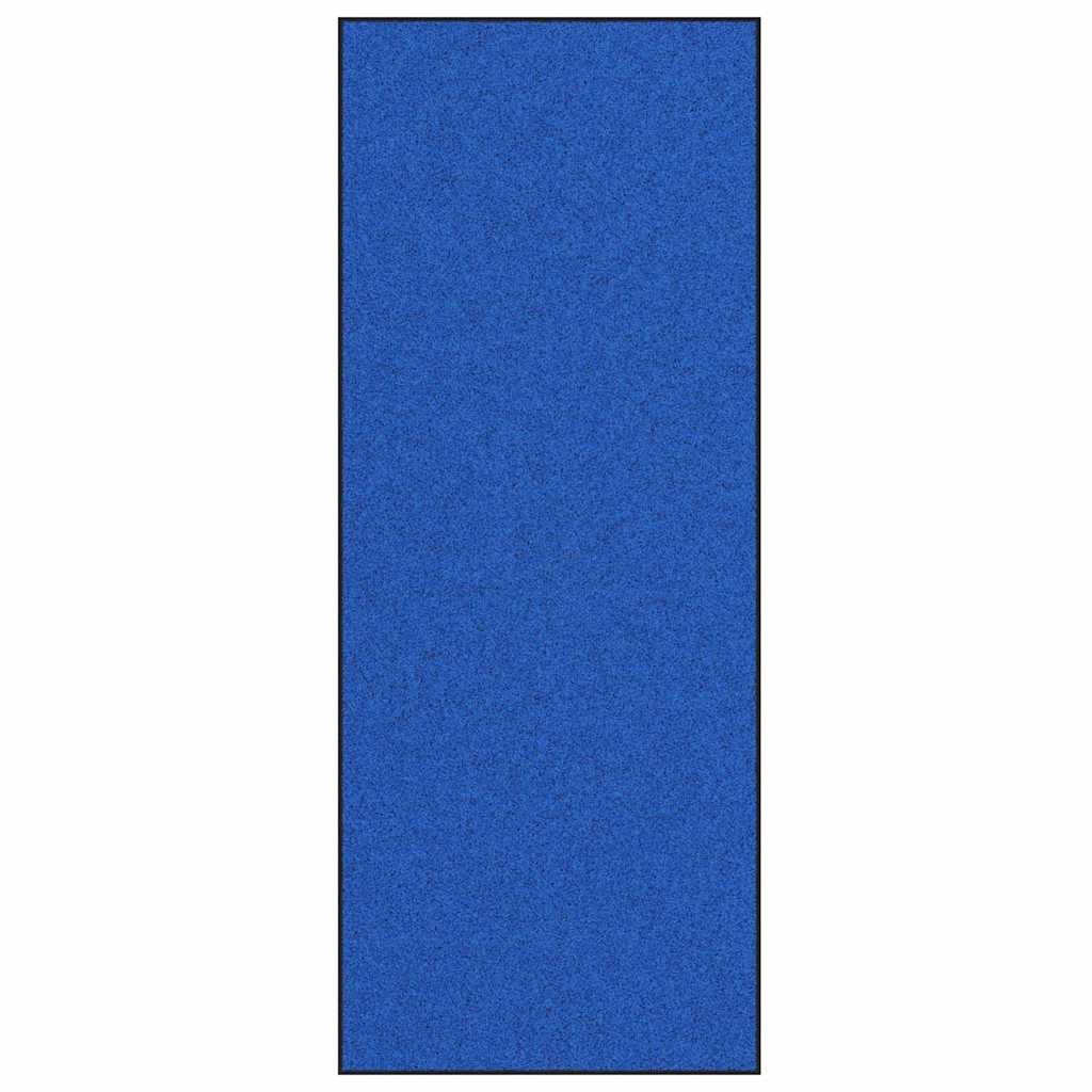 Doormat Blue and Black 120 x 300 cm 100% Polyamide