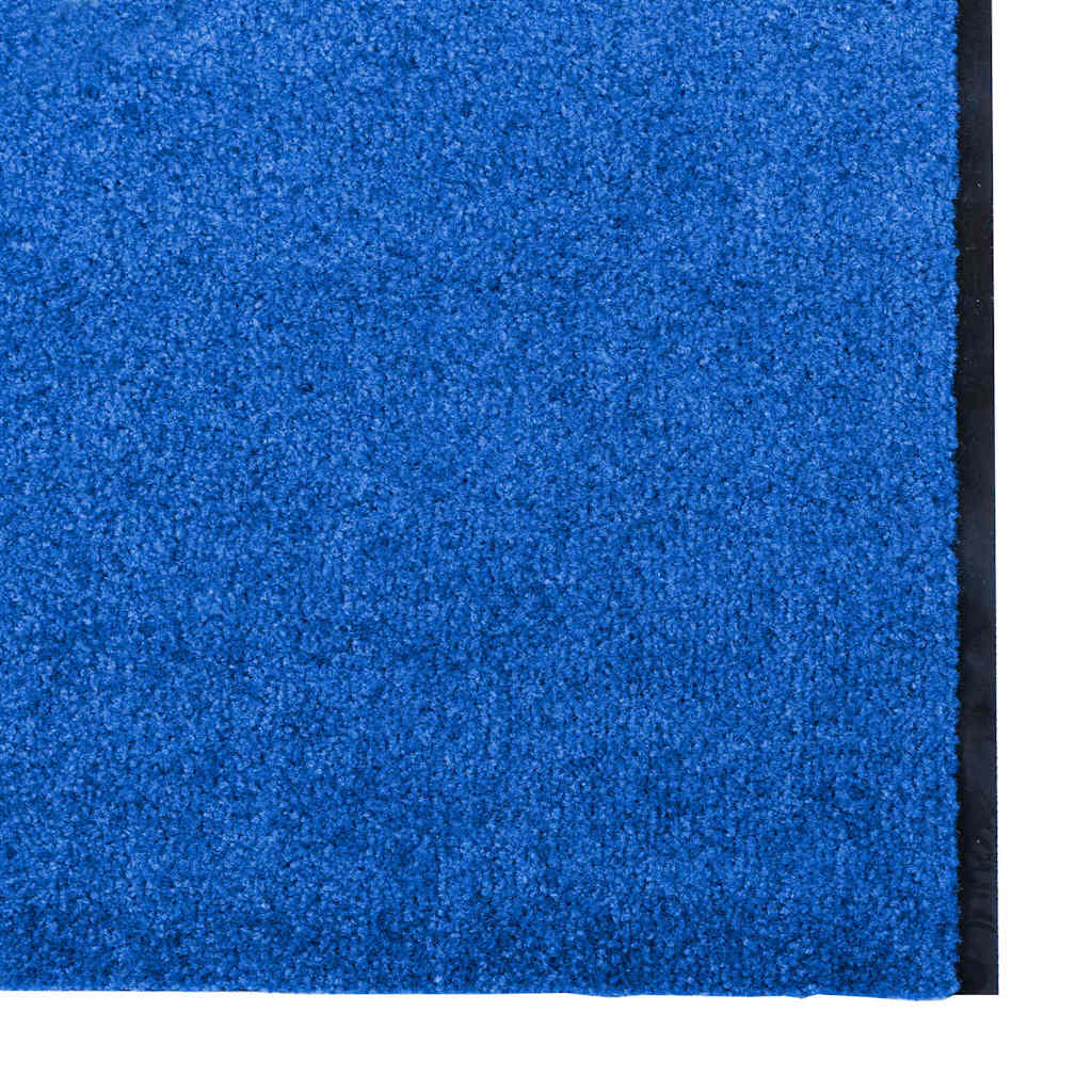 Doormat Other Blue and Black 120 x 350 cm Polyamide and PVC