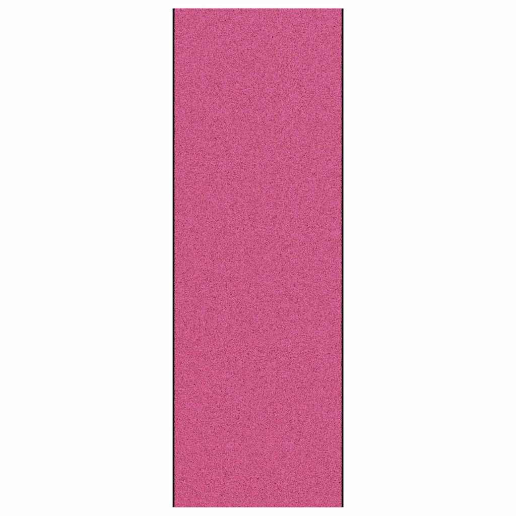 Doormat Pink and Black 120 x 350 cm 100% Polyamide