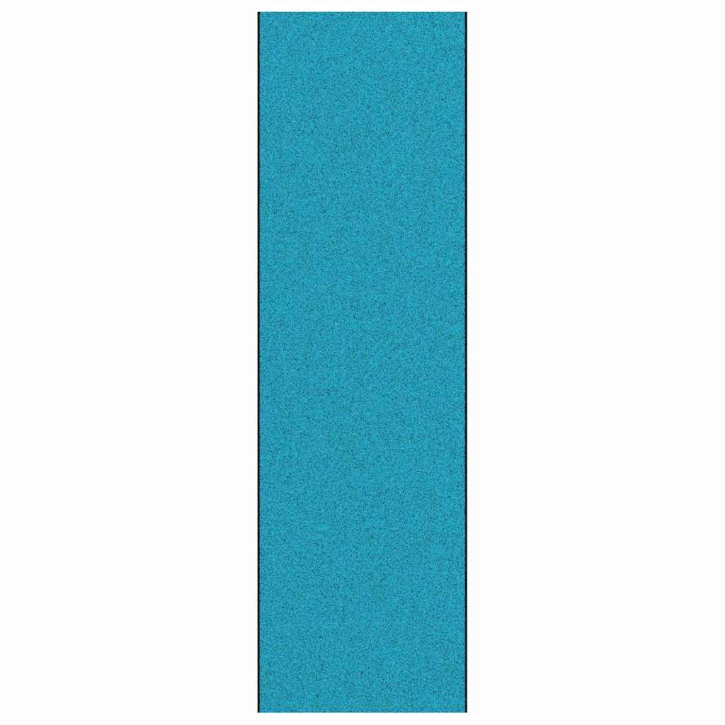 Doormat Other Cyan and Black 120 x 400 cm Polyamide and PVC