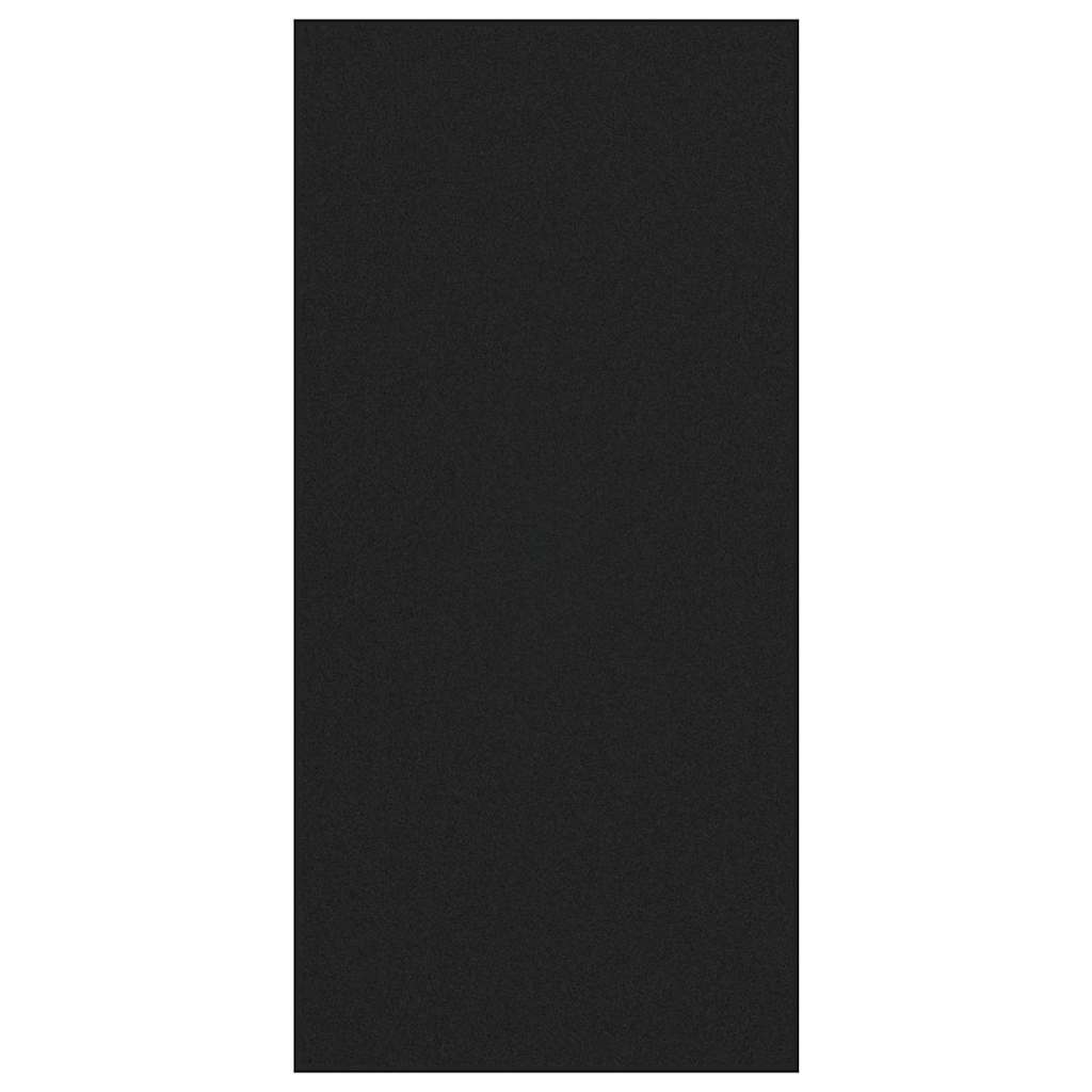 Doormat Black 120 x 250 cm 100% Polyamide