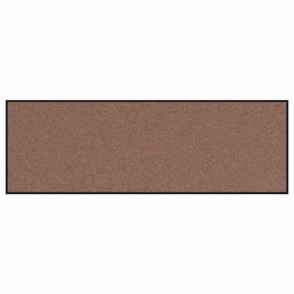 Doormat Brown and Black 60 x 180 cm 100% Polyamide