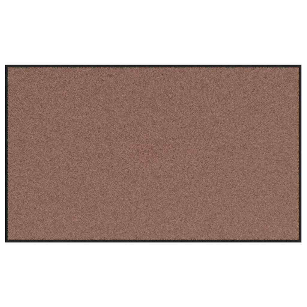 Doormat Brown and Black 90 x 150 cm 100% Polyamide