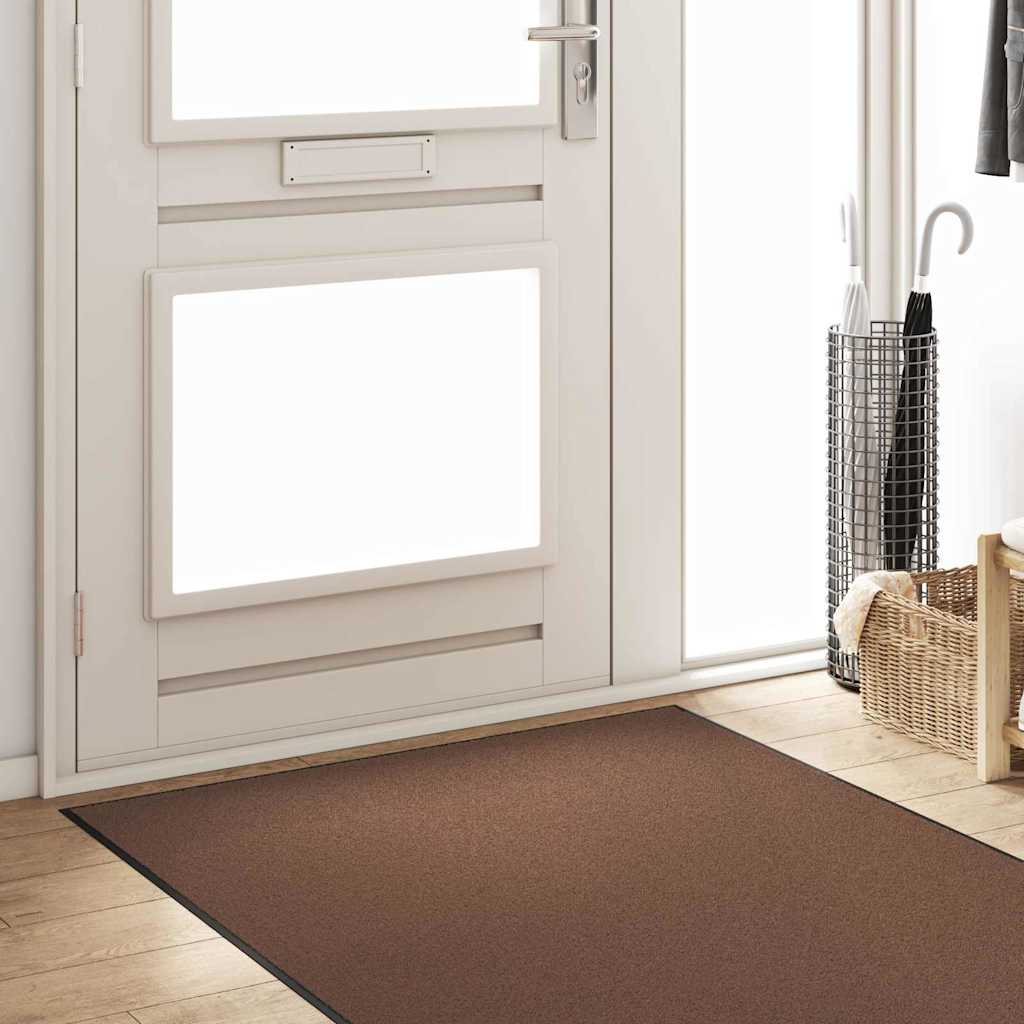 Doormat Brown and Black 120 x 250 cm 100% Polyamide