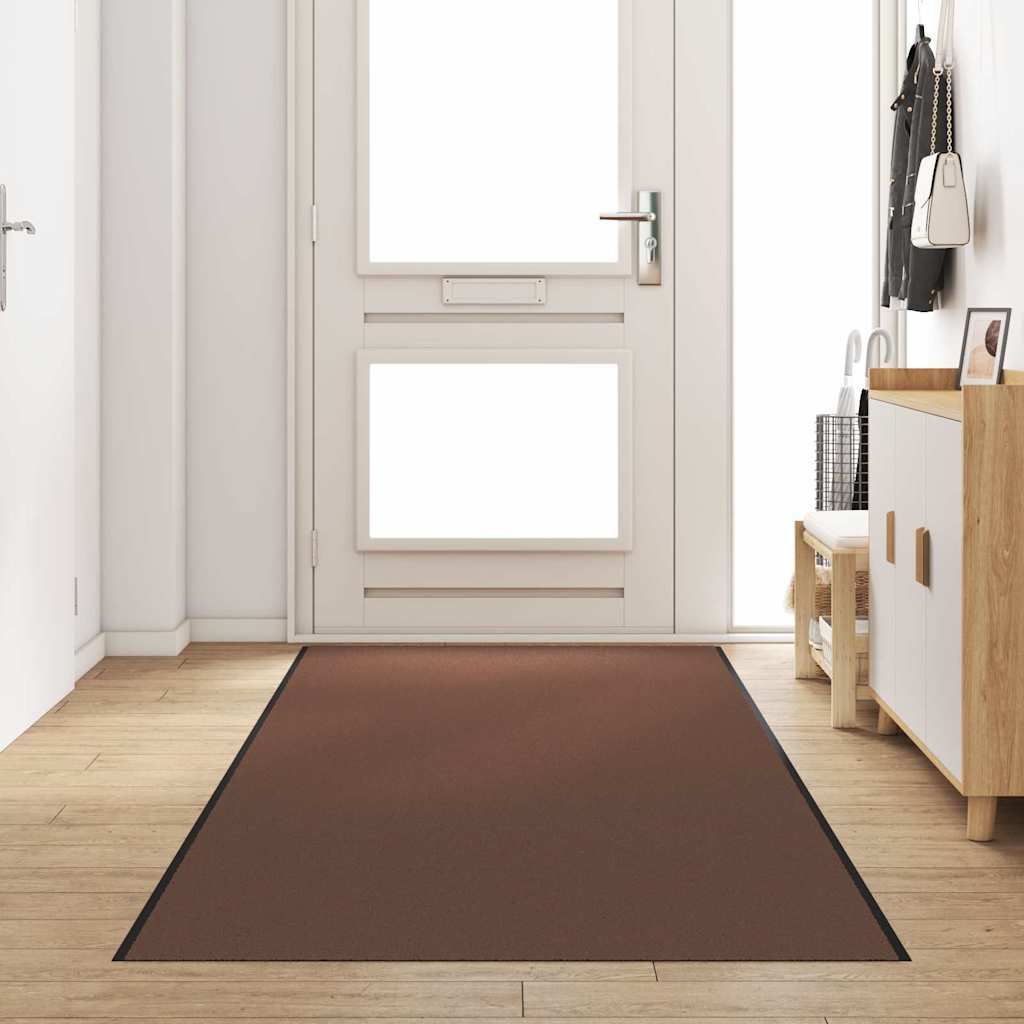 Doormat Brown and Black 120 x 350 cm 100% Polyamide