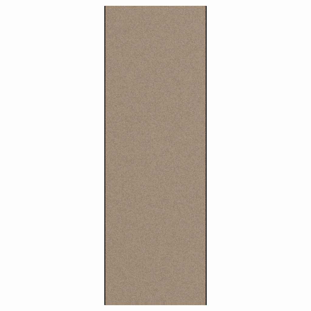 Doormat Beige and Black 120 x 350 cm 100% Polyamide