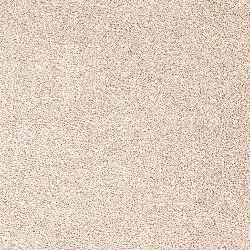 Anti-slip Shaggy Rug Cream 120 x 120 cm PP