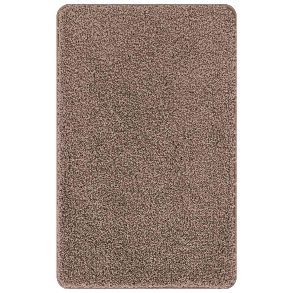 Anti-slip Bath Mat Brown 50 x 80 cm PP